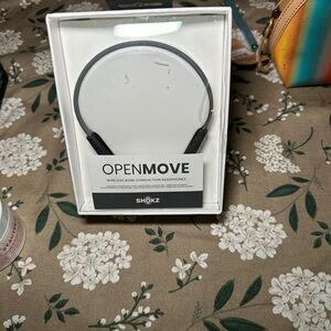 Shokz OpenMove Wireless Bone Conduction Headphones - Black